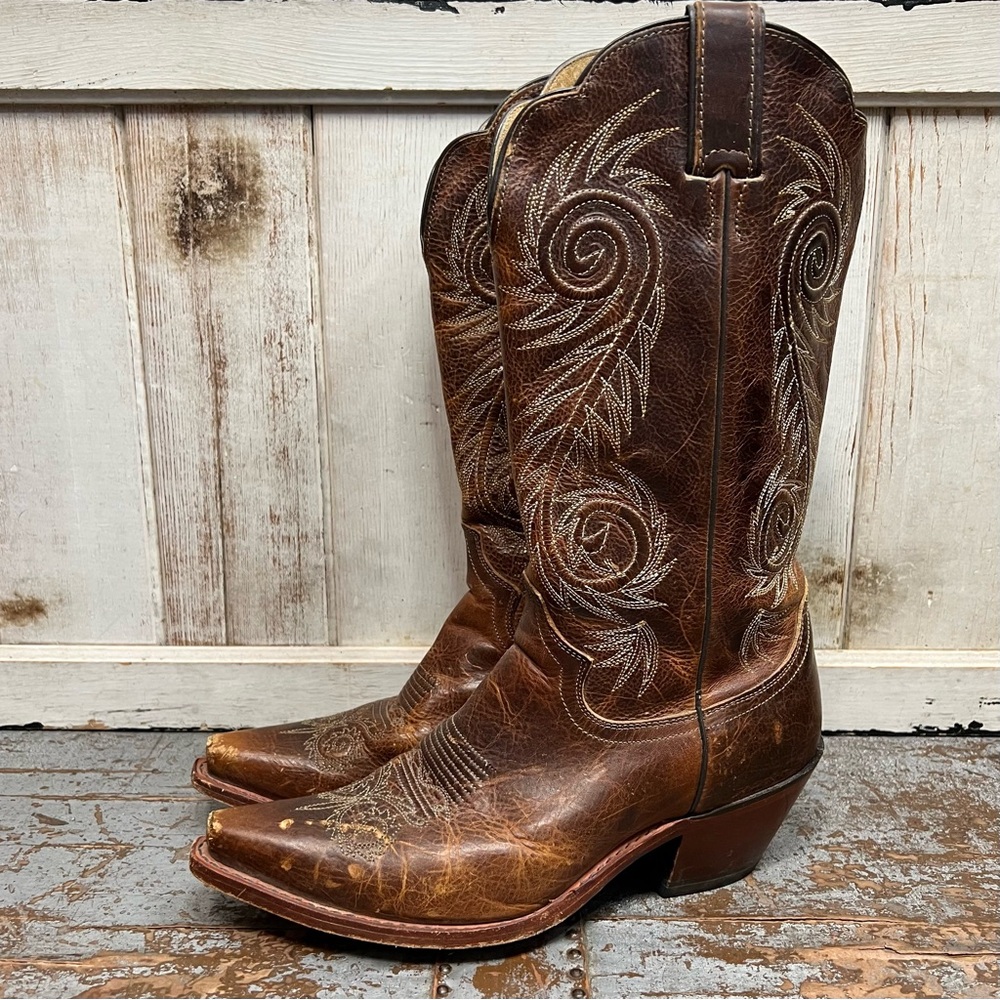 Justin Tan Damiana Boot